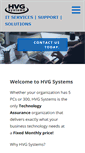 Mobile Screenshot of hvgsystems.com